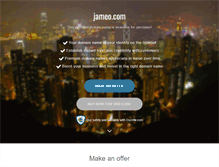 Tablet Screenshot of jameo.com